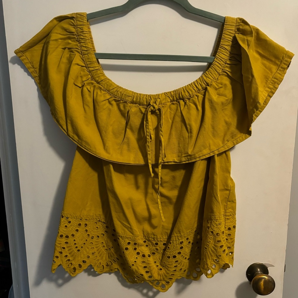 Madewell Off-the-shoulder top